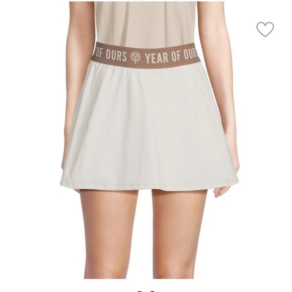 Year of Ours Logo Waistband Skort-A304 - Picture 1 of 6